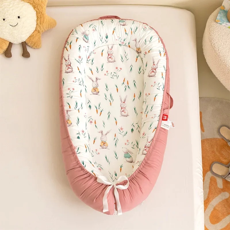 Baby Nursery Co - Infant Newborn Baby Lounger Portable Baby