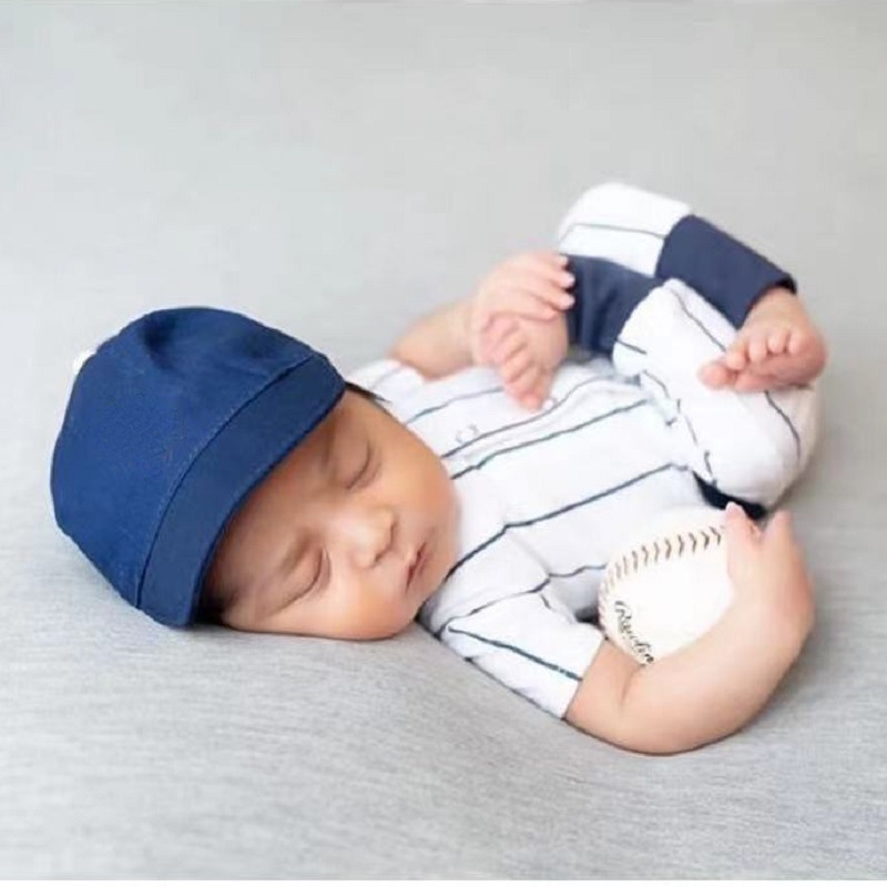 Baby Nursery Set - Newborn Photography Props Baby Outfits Jumpsuit