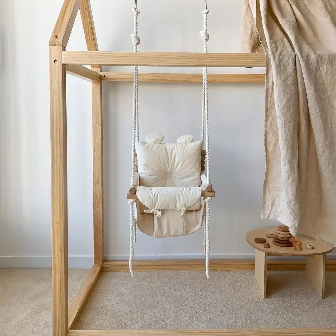 Baby Nursery Rocking Chair - Baby Indoor Hanging Swing Infant Gear