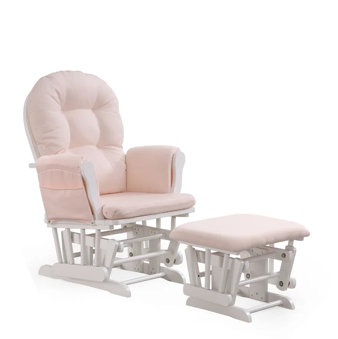 Baby Nursery Rocking Chair - Modern Wood Maternity Mummy Nursery Breast