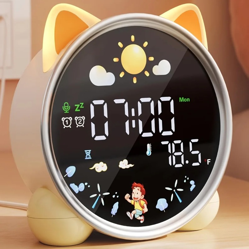 Sound Sleep Trainer Clock - Kids Alarm Clock Ready to Rise