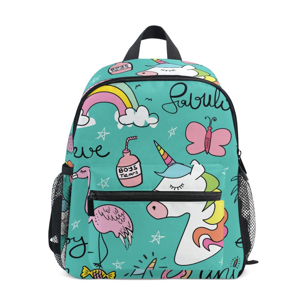 Baby Nursery Backpack - ALAZA Unicorn print Children Backpacks Kids