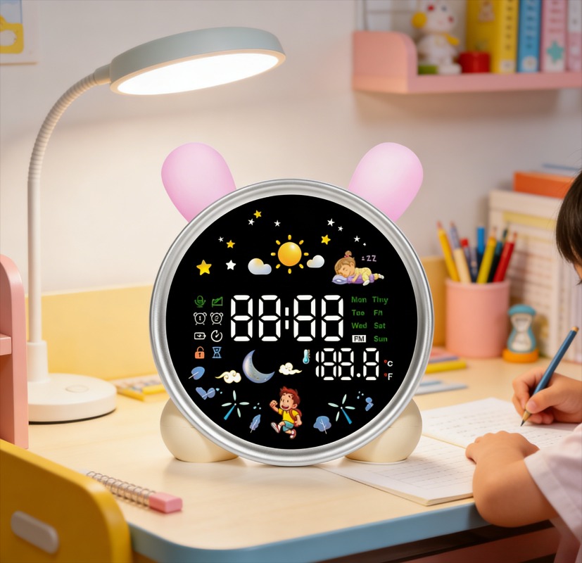 Sound Sleep Trainer Clock - Kids Alarm Clock Ready to Rise