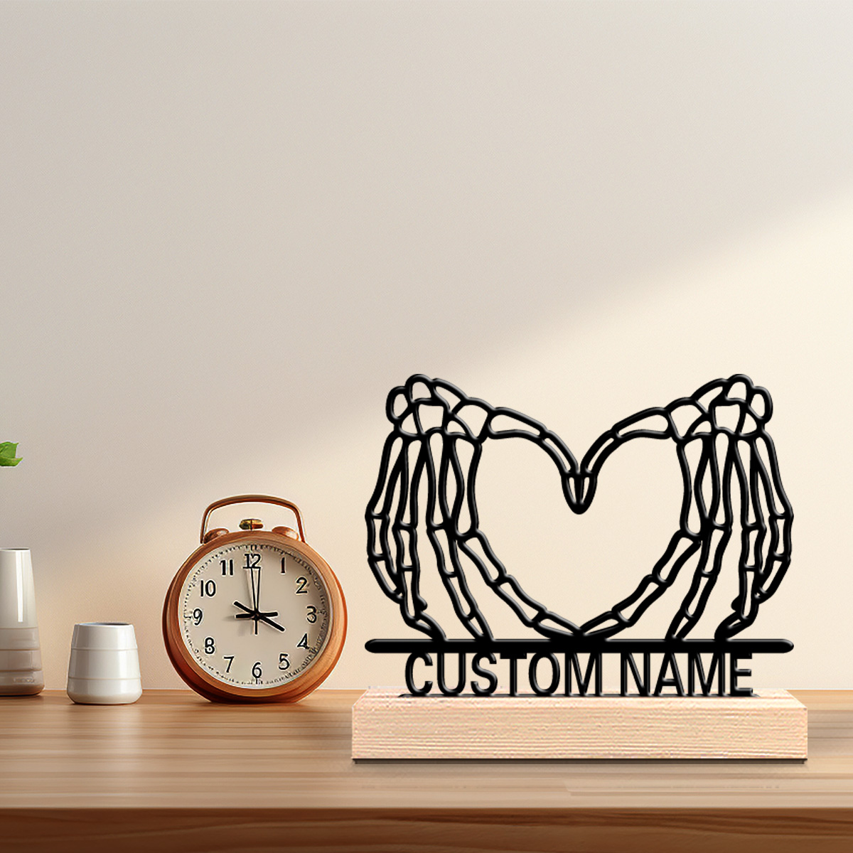 Baby Nursery - 1pc Cute Personalized Custom hand heart
