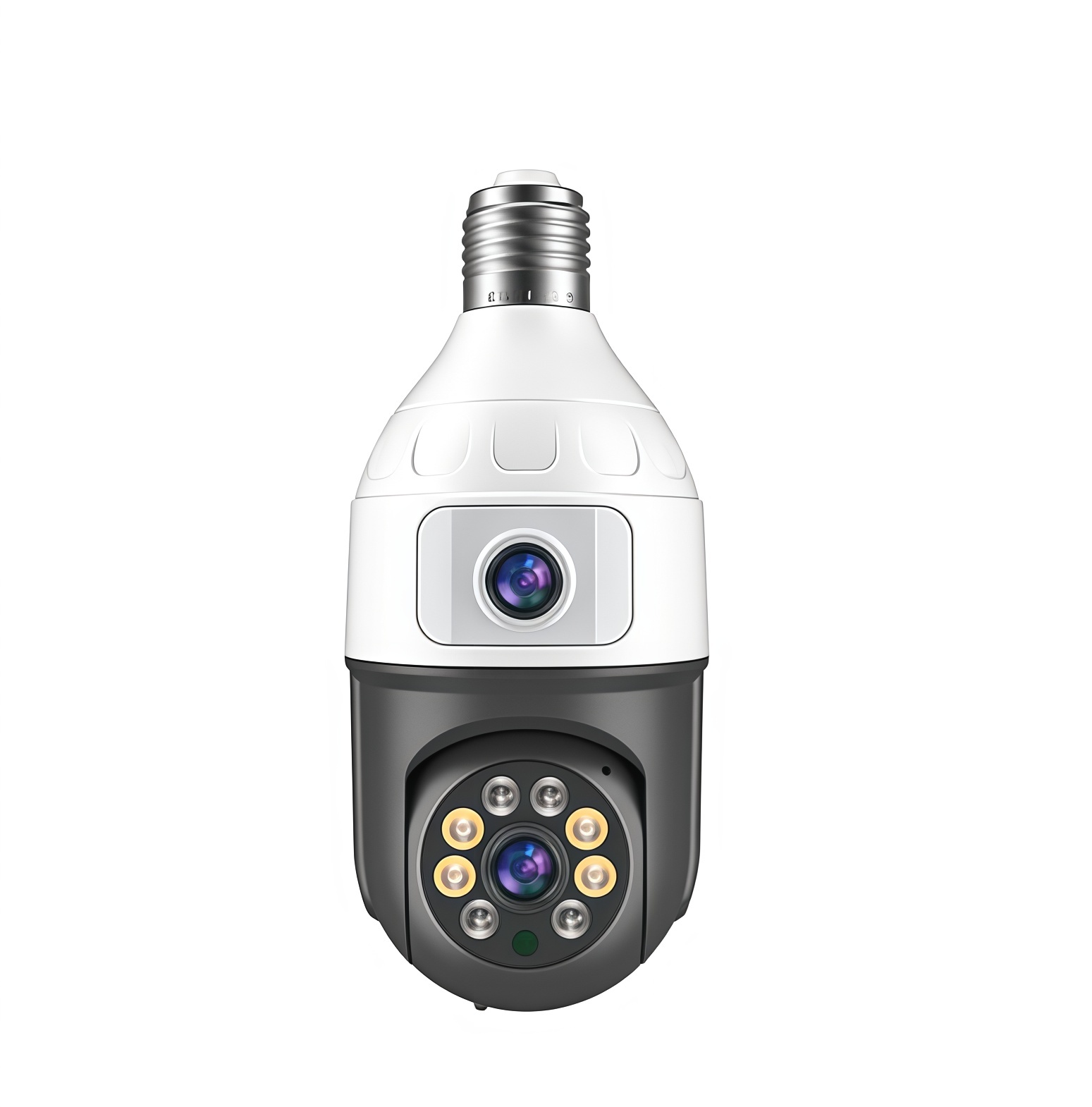 4MP Bulb E27 Dual Lens 360 Ind - Baby Nursery Egg Light ulasan dan harga