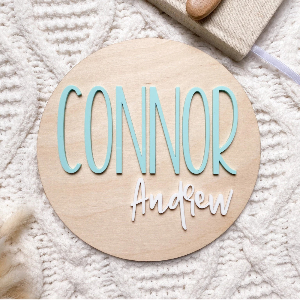 Personalised Birth Announcemen - Baby Nursery ulasan dan harga