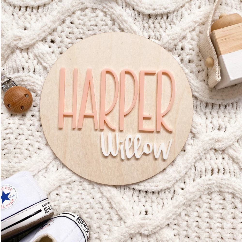 Personalised Birth Announcemen - Baby Nursery ulasan dan harga