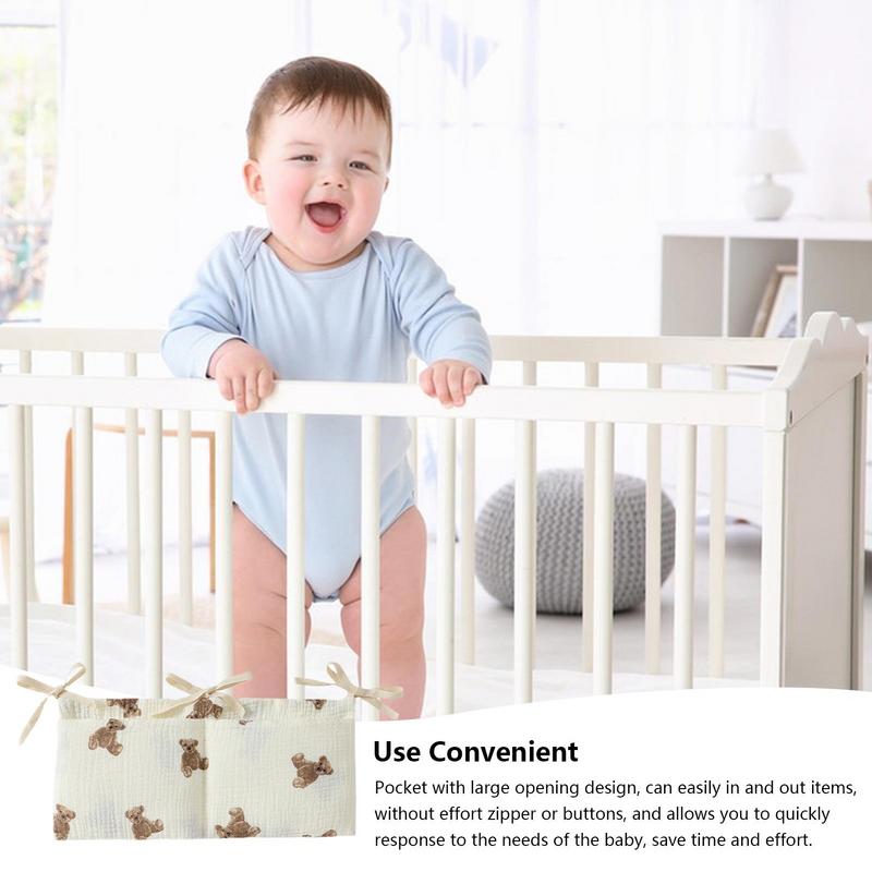 Baby Crib Organizer Cot Caddy  - Baby Nursery Backpack ulasan dan harga