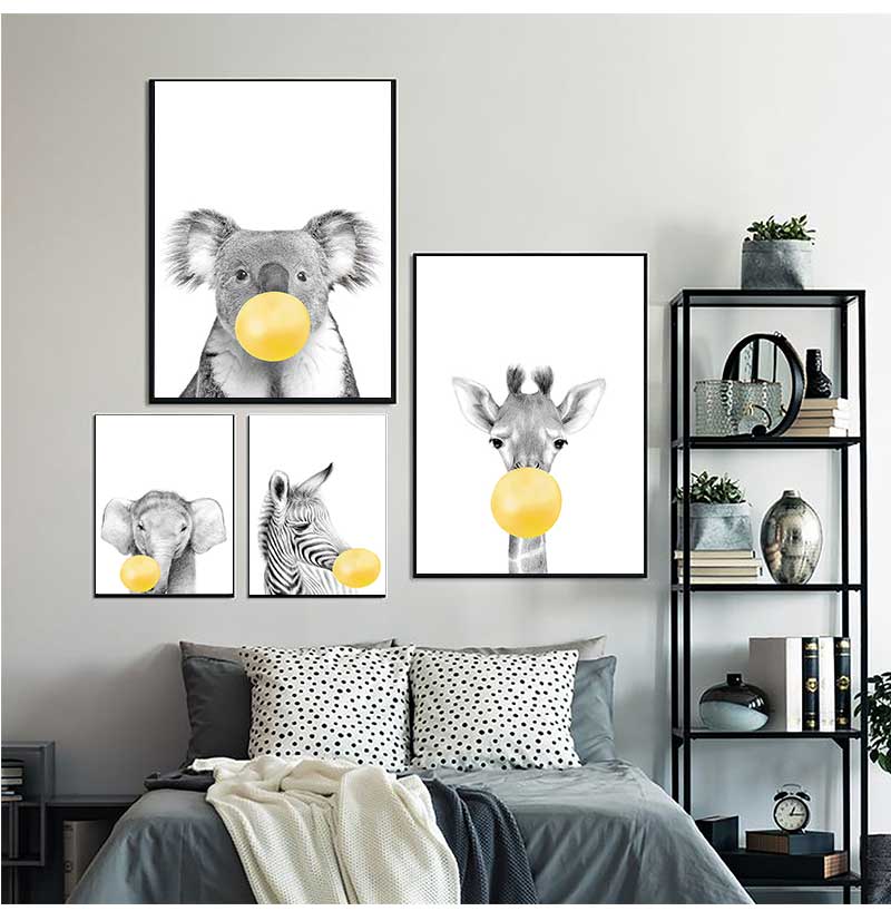 Baby Nursery Yellow Balloons A - Baby Nursery Yellow ulasan dan harga