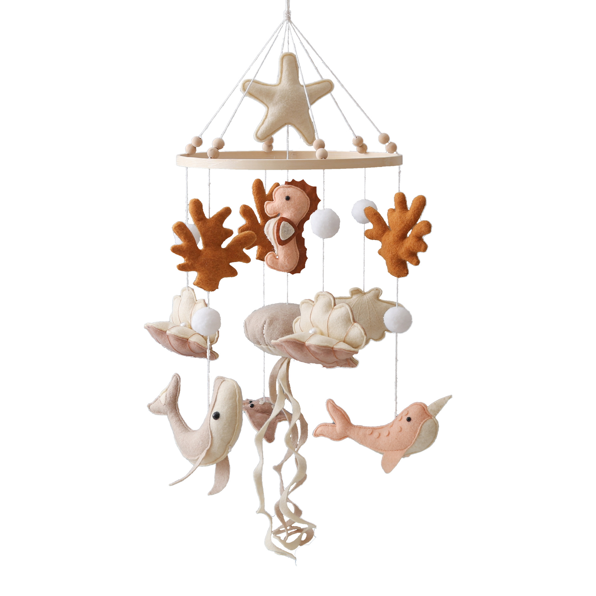 Wooden Crib Mobile Baby Bed Be - Crib Mobile Musical ulasan dan harga