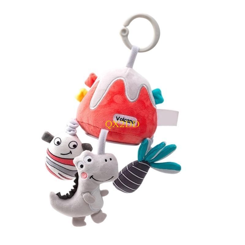 QX2D Plush Animal Crib Toy Pul - Crib Mobile Musical ulasan dan harga