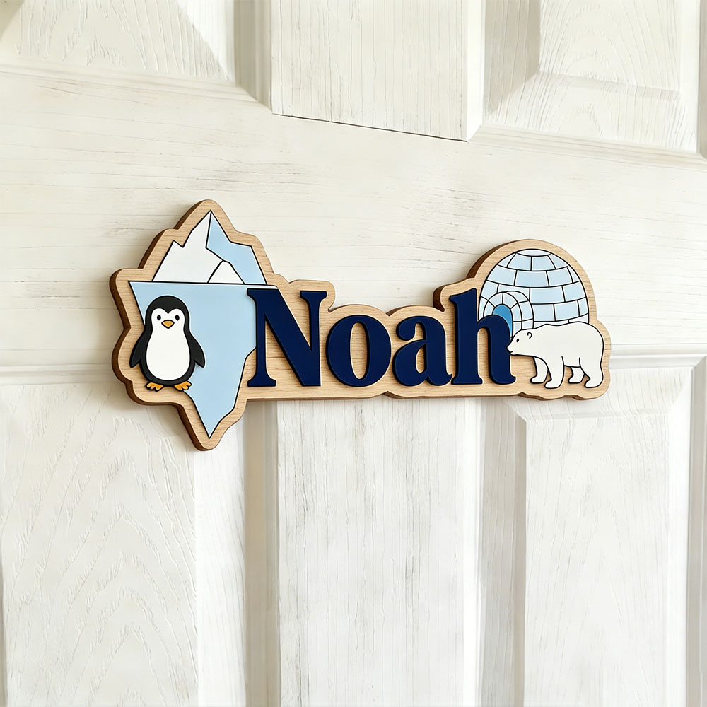 Arctic Penguin & Polar Bear Cu - Baby Nursery ulasan dan harga