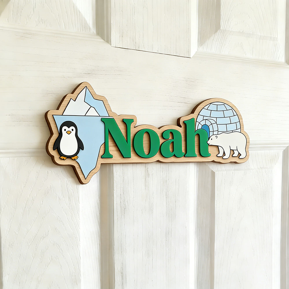Arctic Penguin & Polar Bear Cu - Baby Nursery ulasan dan harga