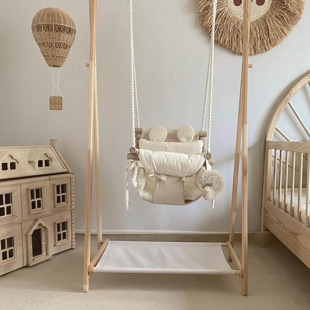 Baby Indoor Hanging Swing Infa - Baby Nursery Rocking Chair ulasan dan harga