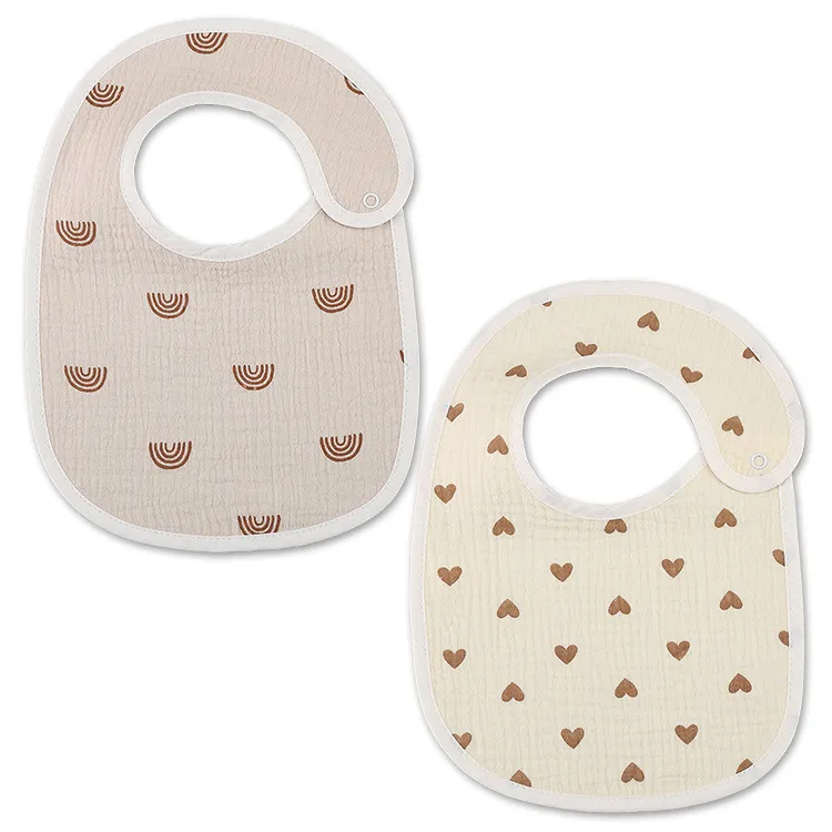 2pcs/set Waterproof Baby Bibs  - Baby Nursery Set ulasan dan harga