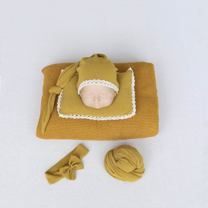 Newborn knitted blanket stretc - Baby Nursery Set ulasan dan harga