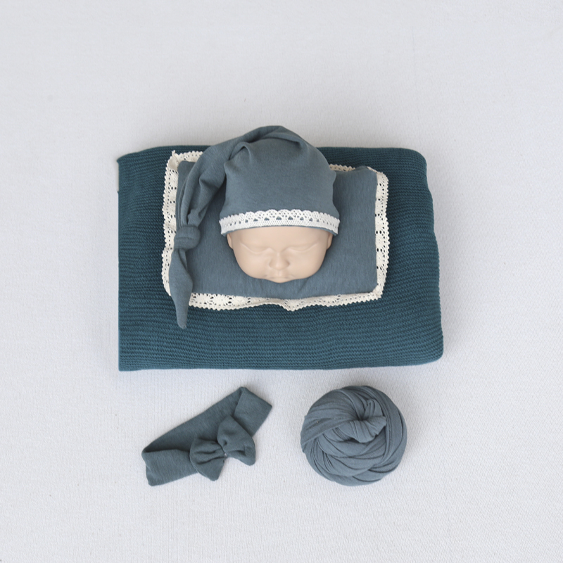 Newborn knitted blanket stretc - Baby Nursery Set ulasan dan harga