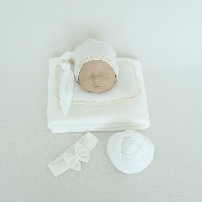 Newborn knitted blanket stretc - Baby Nursery Set ulasan dan harga