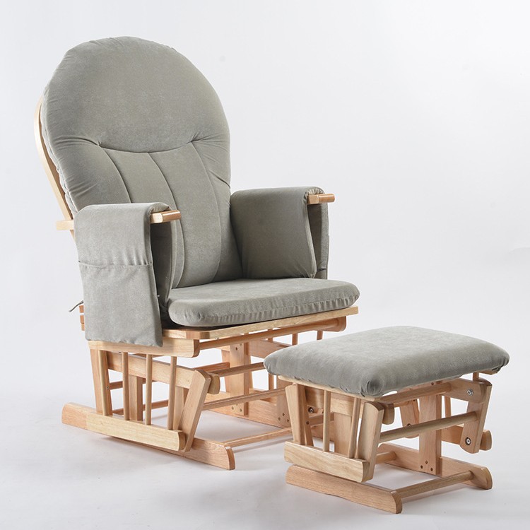 Modern Glider Cushion Maternit - Baby Nursery Rocking Chair ulasan dan harga