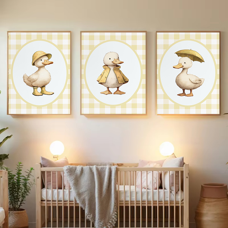 Silly Nursery Little Duck Yell - Baby Nursery Yellow ulasan dan harga