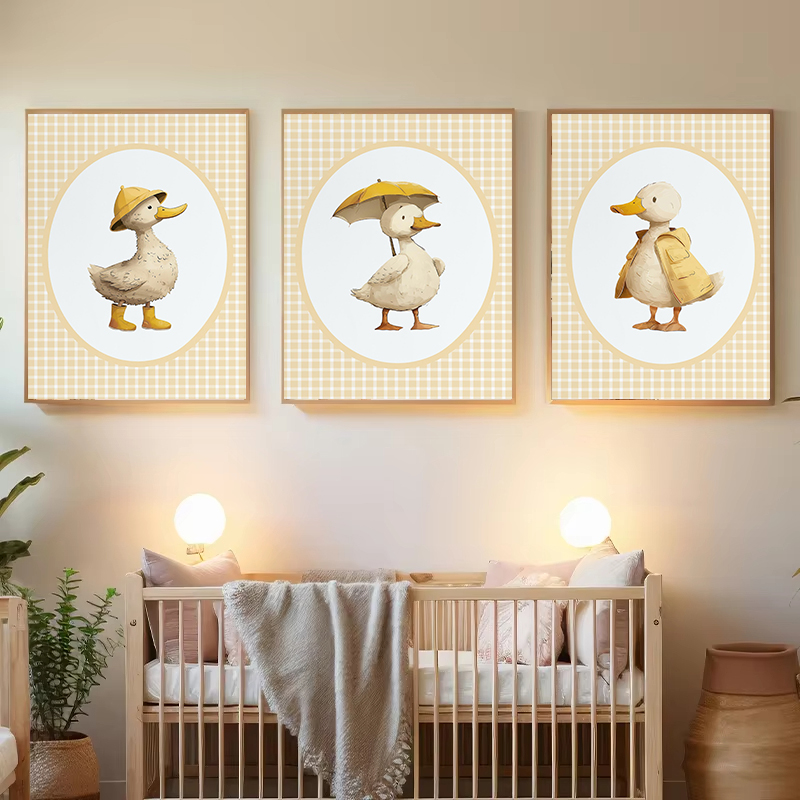 Silly Nursery Little Duck Yell - Baby Nursery Yellow ulasan dan harga