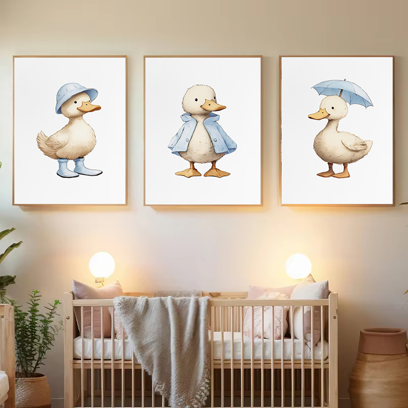Silly Nursery Little Duck Yell - Baby Nursery Yellow ulasan dan harga