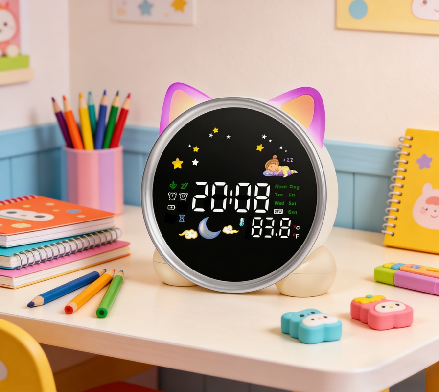 Kids Alarm Clock Ready to Rise - Sound Sleep Trainer Clock ulasan dan harga
