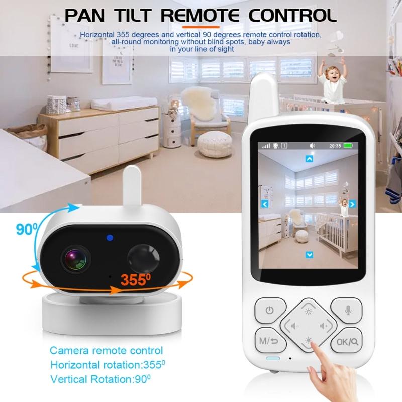 Video Baby Monitor with 2.8 Sc - Baby Nursery Videos ulasan dan harga
