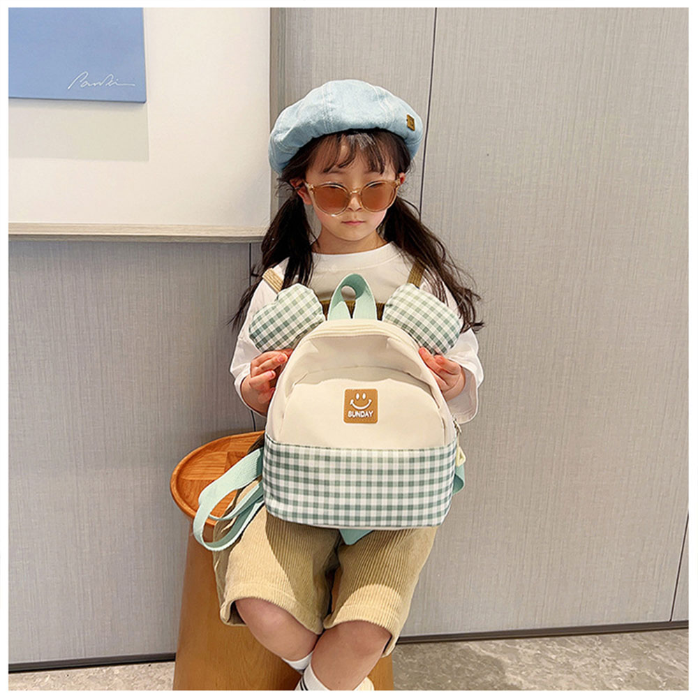 New Checkered Cartoon Children - Baby Nursery Backpack ulasan dan harga