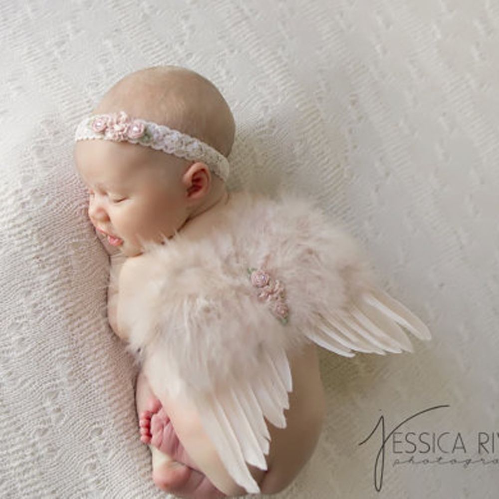 2pcs/set Cute Newborn Angel Fe - Baby Nursery Set ulasan dan harga