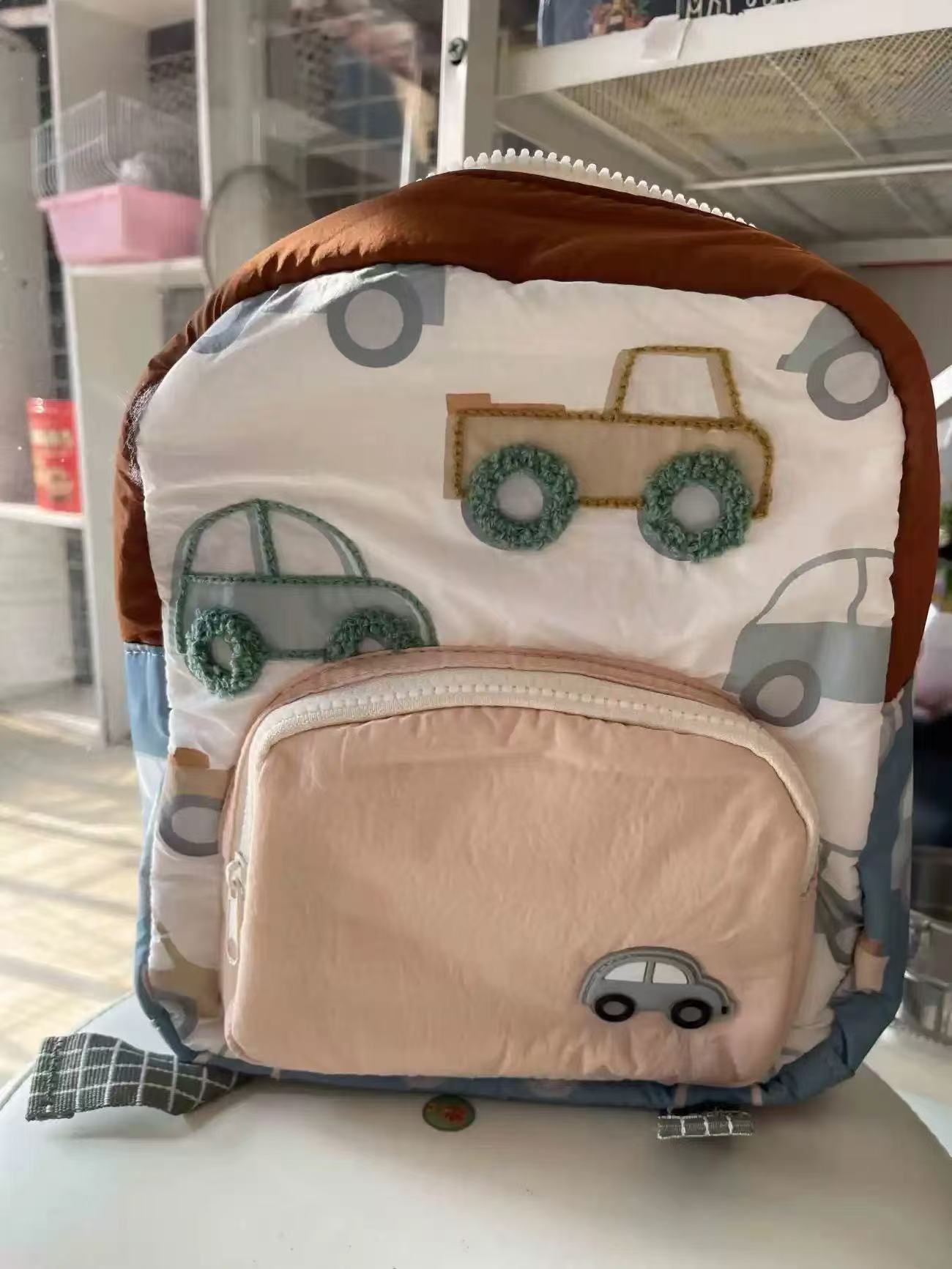 Car Embroidery Bag, Children's - Baby Nursery Backpack ulasan dan harga