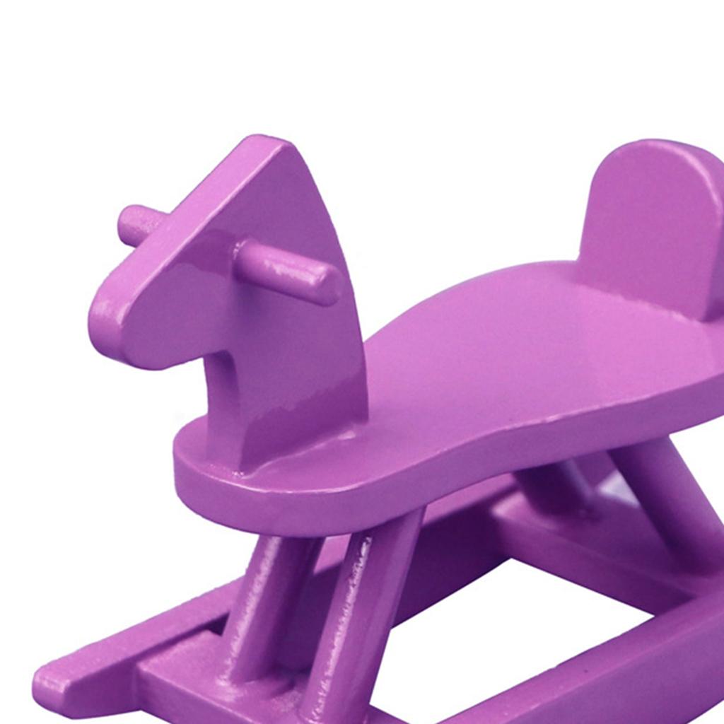 Mini Wooden Dollhouse Rocking  - Baby Nursery Rocking Chair ulasan dan harga