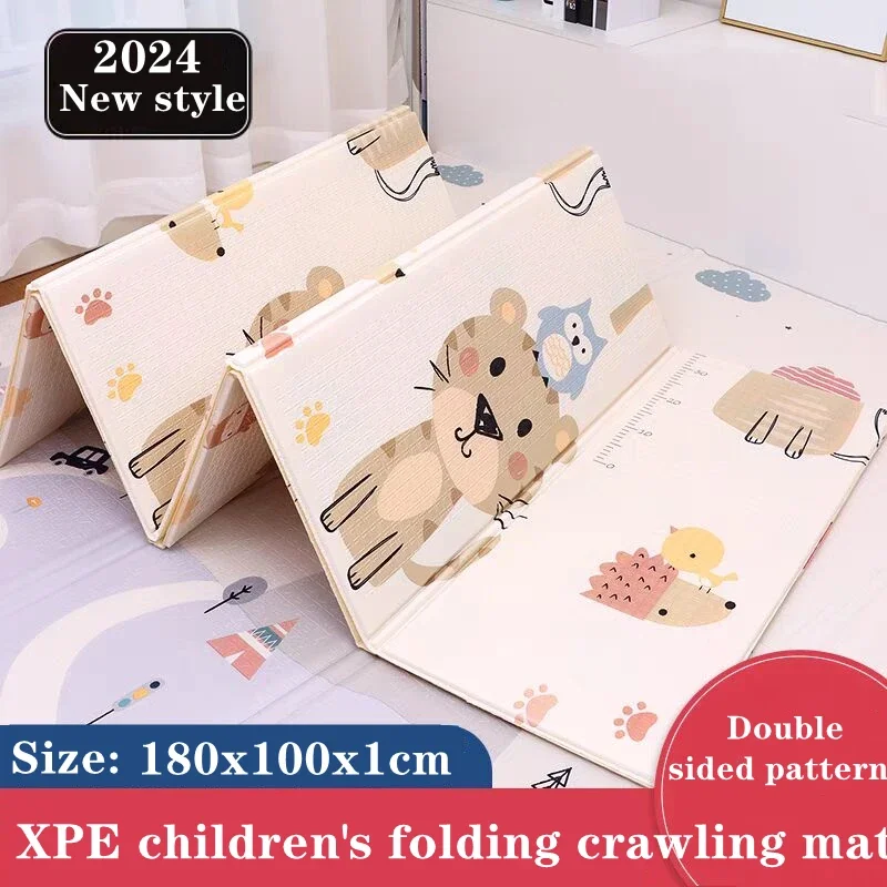 Baby Play Mats Foldable Xpe Pu - Baby Nursery Game ulasan dan harga