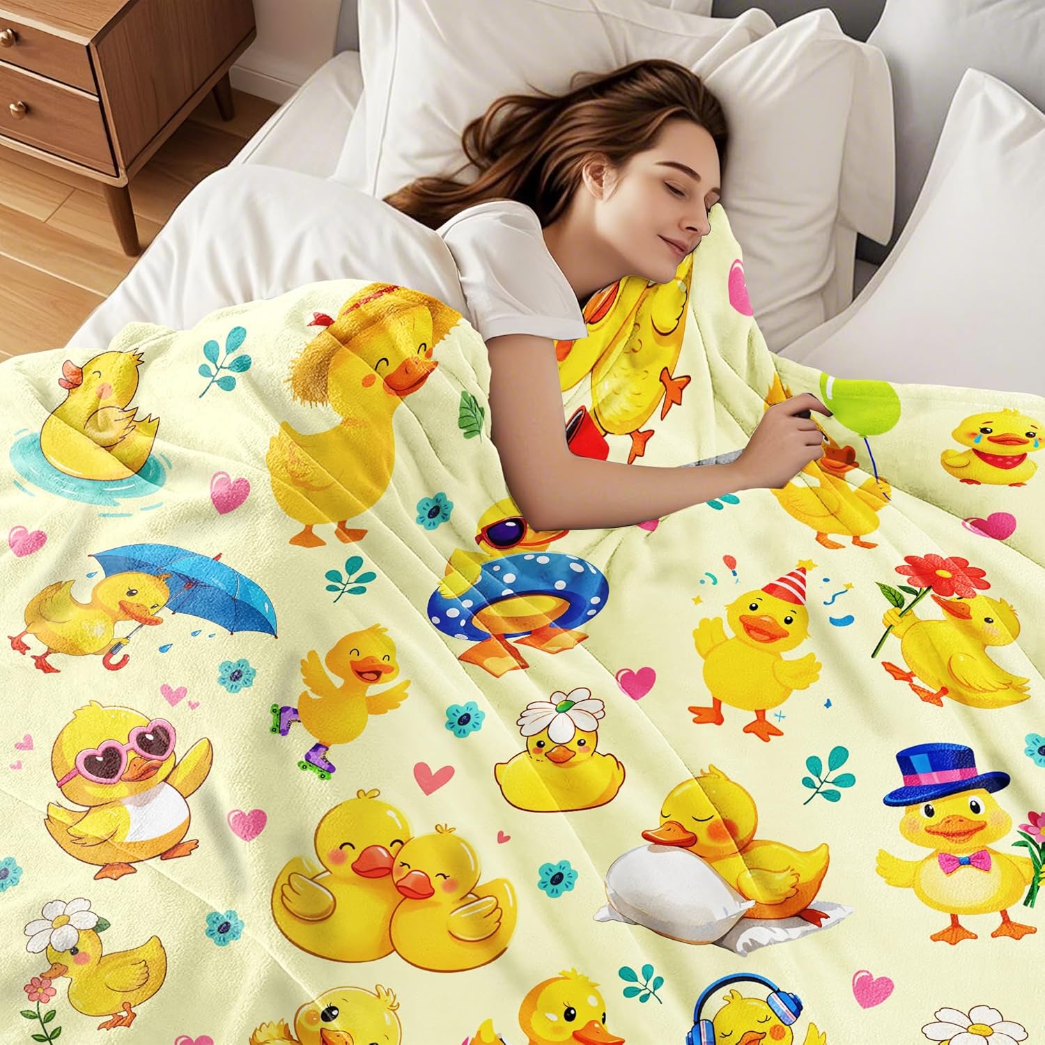 Yellow Chick Animal Print Blan - Baby Nursery Yellow ulasan dan harga