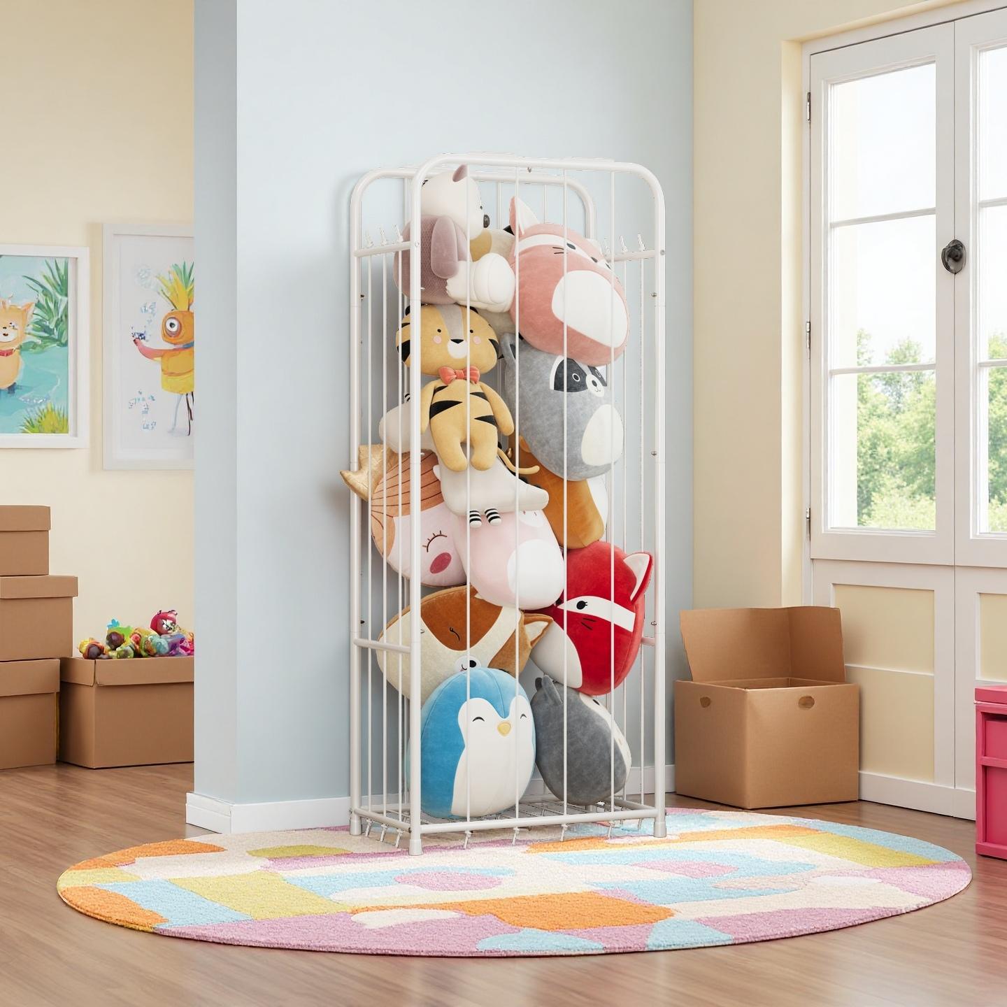 Vertical Stuffed Animal Storag - Baby Nursery ulasan dan harga