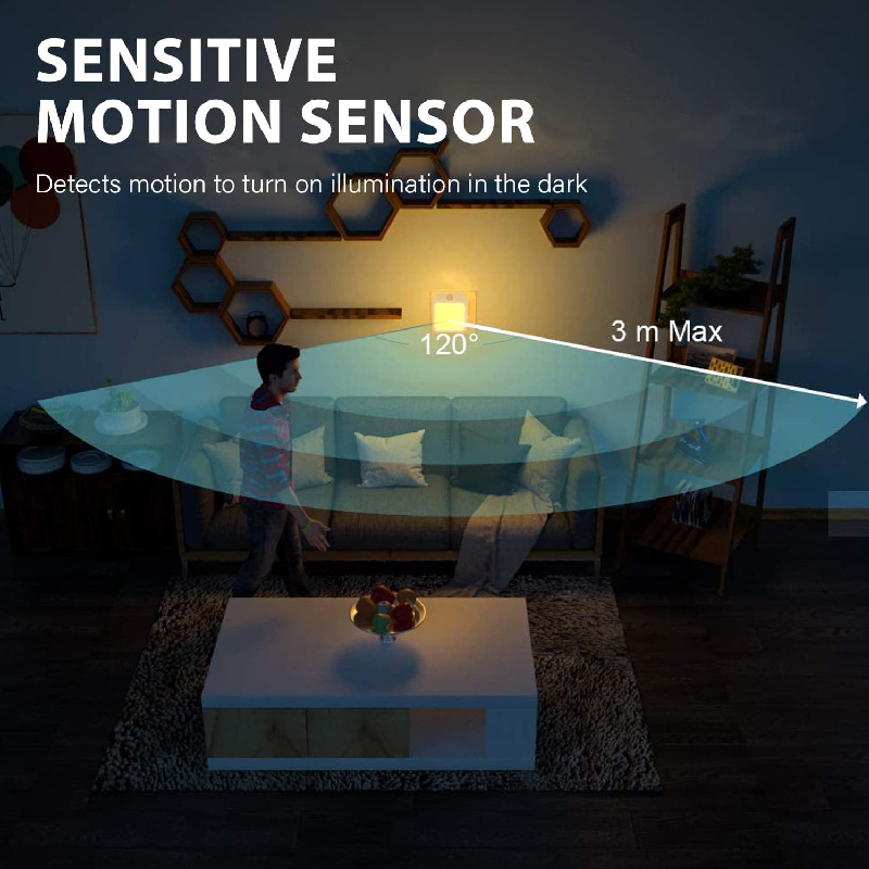 Motion Sensor LED Night Lights - Baby Nursery Egg Light ulasan dan harga