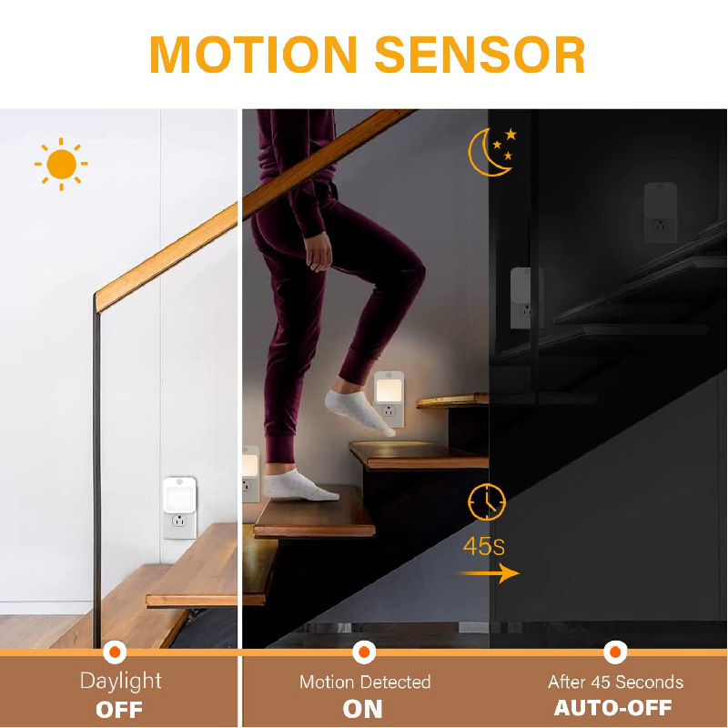 Motion Sensor LED Night Lights - Baby Nursery Egg Light ulasan dan harga