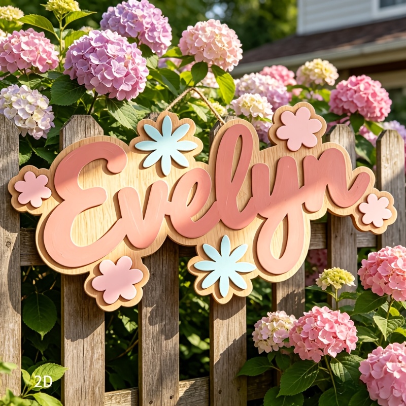 Personalized Floral Themed Nam - Baby Nursery ulasan dan harga