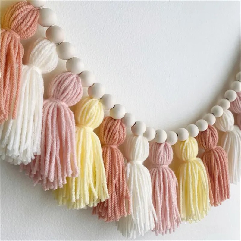 Yellow Boho Tassel Garlands Wa - Baby Nursery Yellow ulasan dan harga