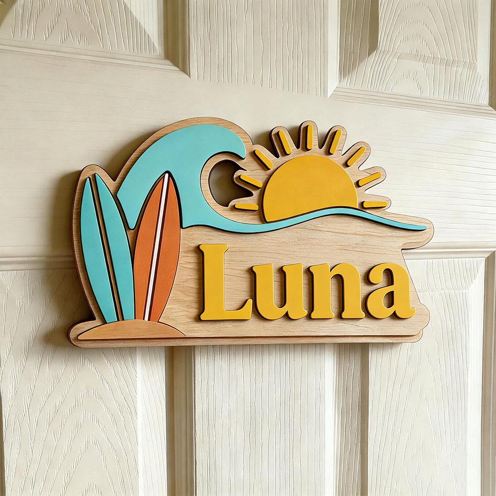 Custom Beach Wave Surfboard Su - Baby Nursery ulasan dan harga