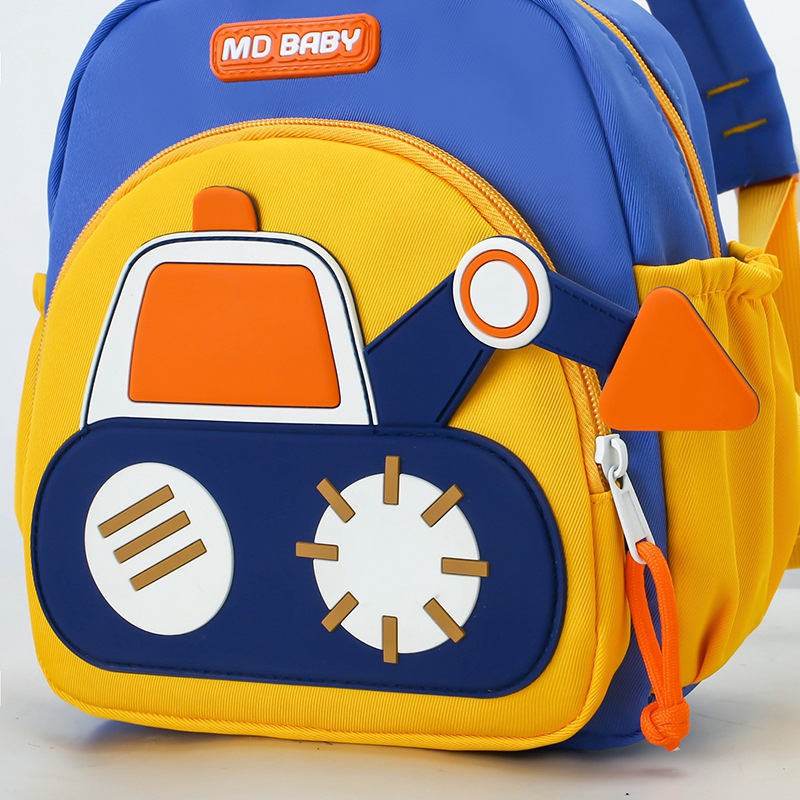 Cartoon Digger Truck Backpack  - Baby Nursery Backpack ulasan dan harga