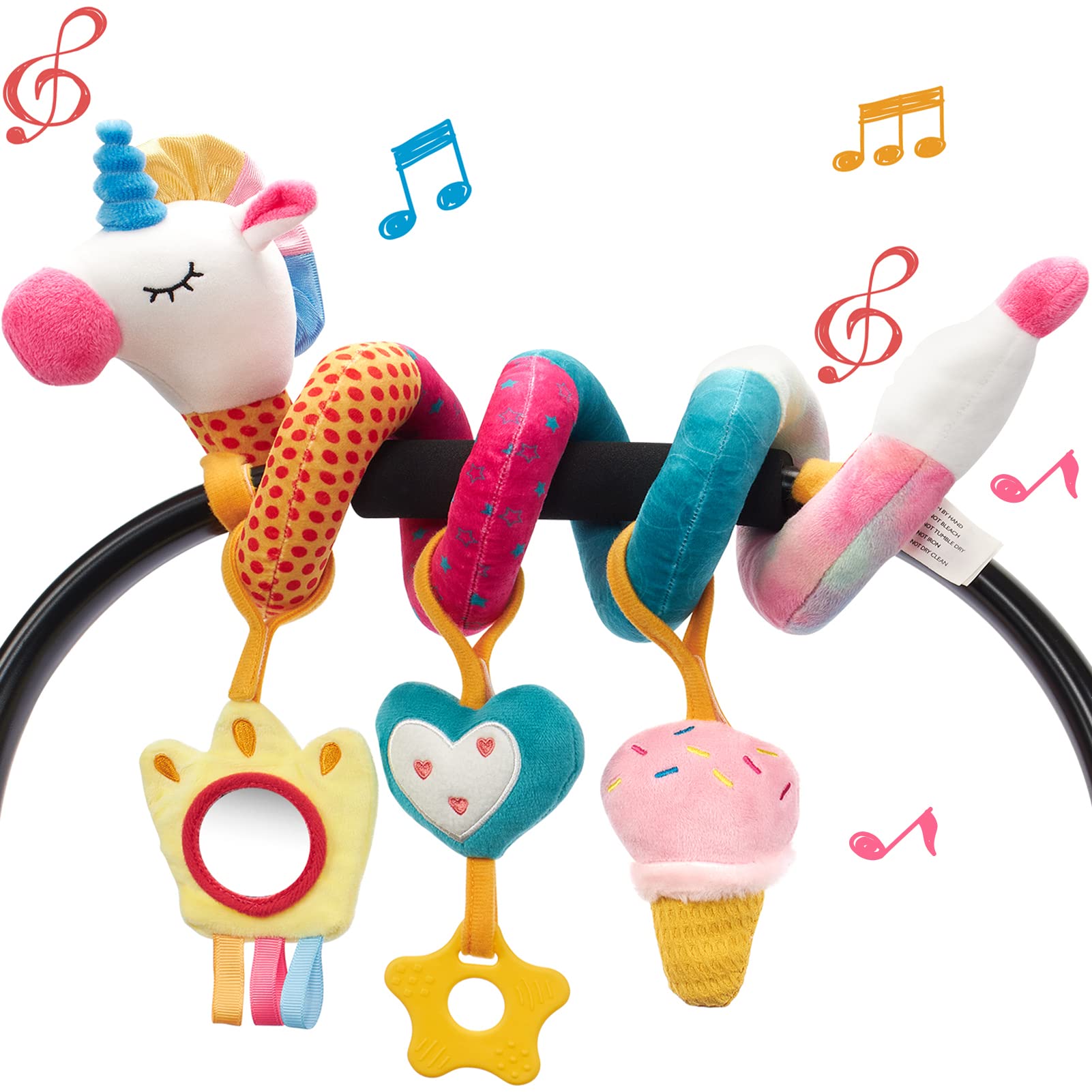 Car Seat Toys for Babies Rattl - Baby Nursery Set ulasan dan harga