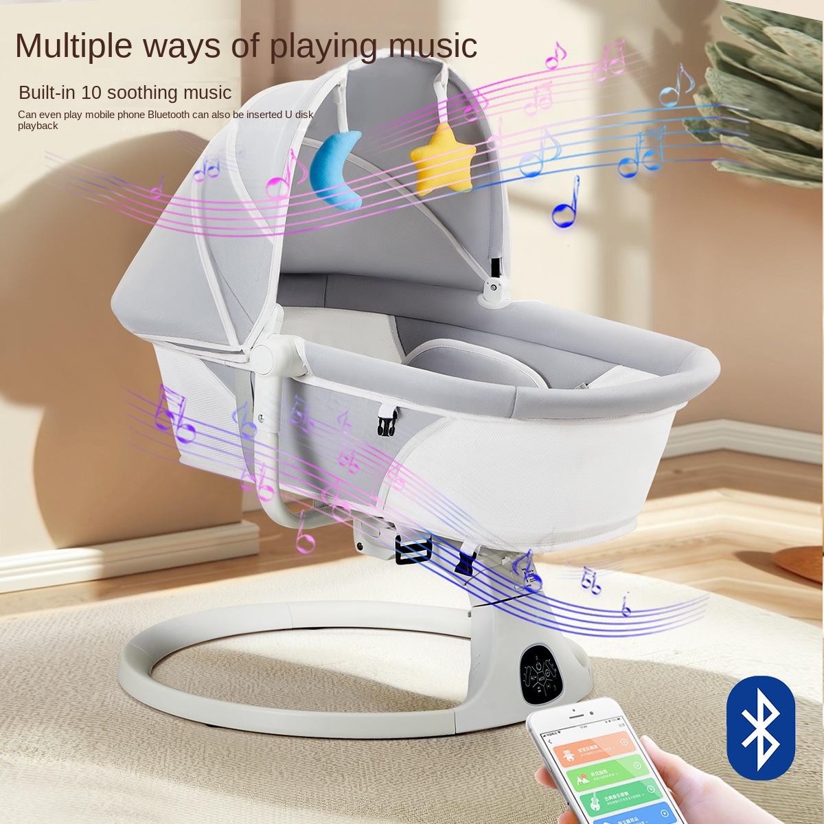Baby Cradle Rocking Chair Mult - Baby Nursery Rocking Chair ulasan dan harga