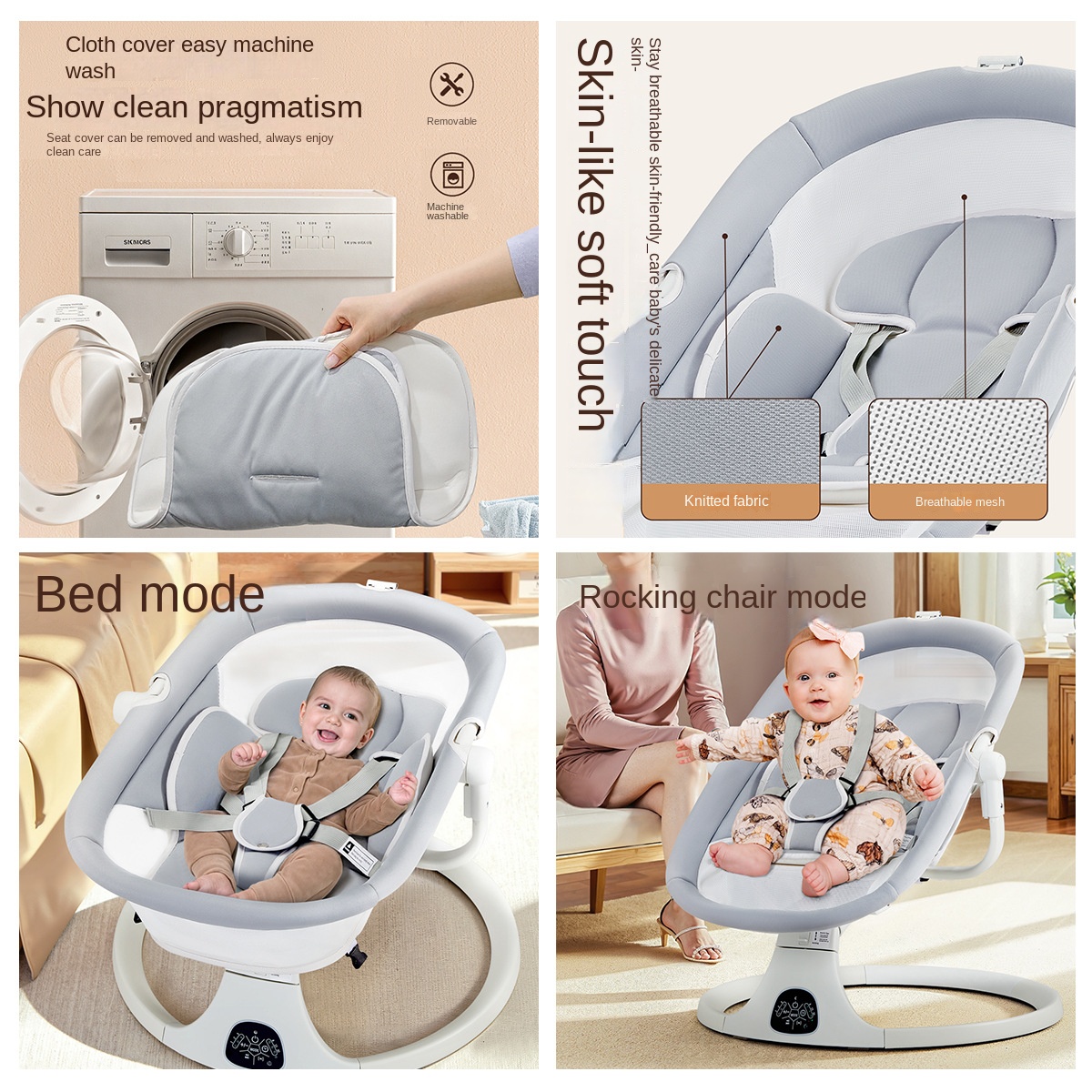 Baby Cradle Rocking Chair Mult - Baby Nursery Rocking Chair ulasan dan harga