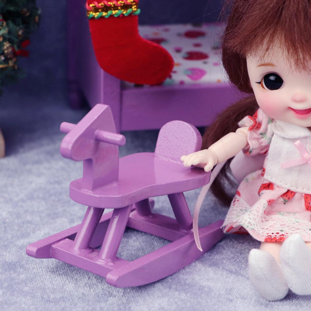 Dollhouse Miniatures Rocking H - Baby Nursery Rocking Chair ulasan dan harga