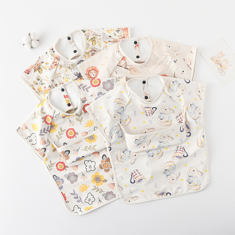 Newborn Baby Bibs Blouse Water - Baby Nursery Set ulasan dan harga