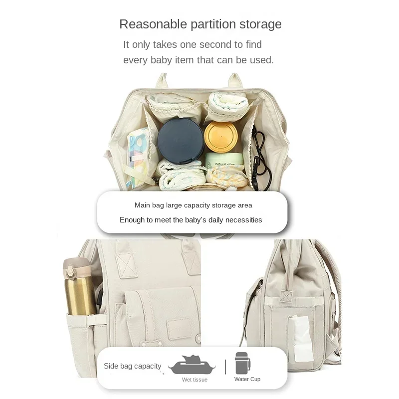 Baby Nappy Bag Mummy Bag Backp - Baby Nursery Backpack ulasan dan harga